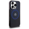 Mercedes MEHMP16X23HBIKV Capa rígida Apple iPhone 16 Pro Max MB Double Layer BiColor MagSafe, preto azul