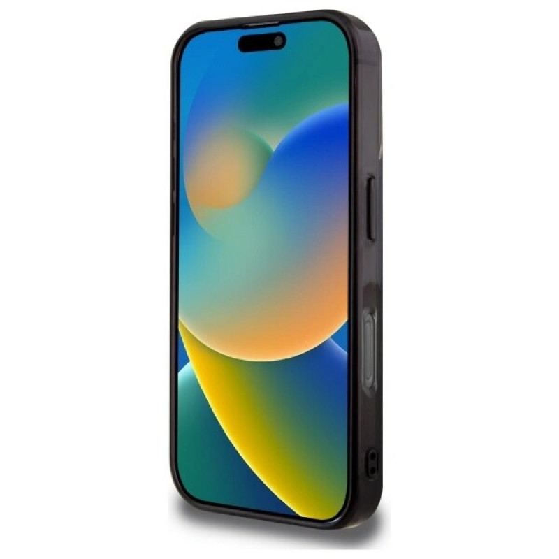 Mercedes MEHMP16X23HBIKV Capa rígida Apple iPhone 16 Pro Max MB Double Layer BiColor MagSafe, preto azul