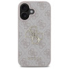 Guess GUHCP16S4GMGPI Capa rígida Apple iPhone 16 4G Big Logo, rosa