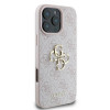 Guess GUHCP16X4GMGPI 4G Big Metal Logo capa rígida para Apple iPhone 16 Pro Max 6.9", rosa