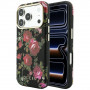Capa MagSafe Guess Blossom Roses Print para Apple iPhone 18 Pro / 17 Pro, preta