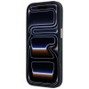 Capa MagSafe Guess Ring Stand 360 Grained Classic Logo para Apple iPhone 18 Pro / 17 Pro, preta