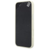 Capa MagSafe Karl Lagerfeld Ring Stand 360 Saffiano Classic Logo para Apple iPhone 18 Pro / 17 Pro, bege
