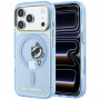 Capa MagSafe Peekaboo Logo Karl Lagerfeld para Apple iPhone 18 Pro Max / 17 Pro Max, azul