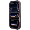 Capa MagSafe Peekaboo Logo Karl Lagerfeld para Apple iPhone 18 Pro / 17 Pro, bordô