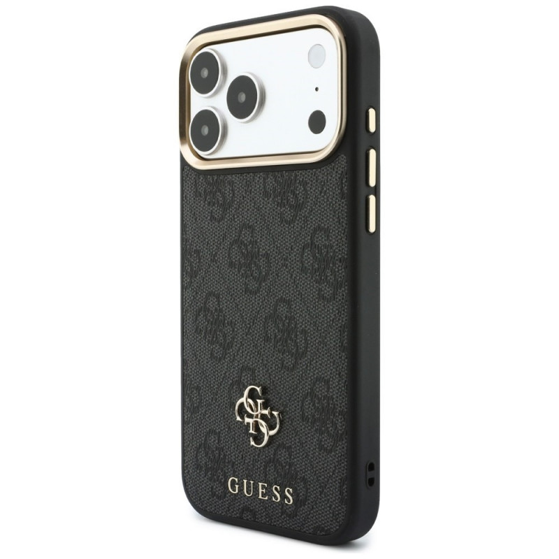 Capa Guess 4G com carteira, MagSafe, para Apple iPhone 18 Pro / 17 Pro, preta