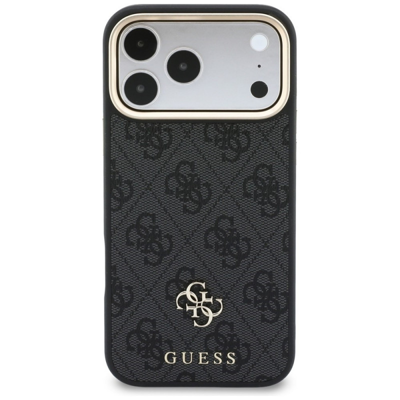 Capa Guess 4G com carteira, MagSafe, para Apple iPhone 18 Pro / 17 Pro, preta