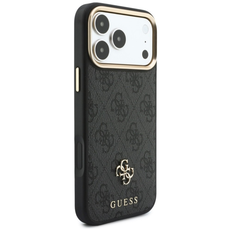 Capa Guess 4G com carteira, MagSafe, para Apple iPhone 18 Pro / 17 Pro, preta