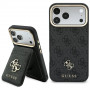 Capa Guess 4G com carteira, MagSafe, para Apple iPhone 18 Pro Max / 17 Pro Max, preta