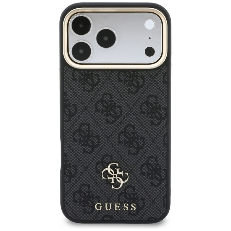 Capa Guess 4G com carteira, MagSafe, para Apple iPhone 18 Pro / 17 Pro, castanha
