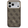 Capa Guess 4G com carteira, MagSafe, para Apple iPhone 18 Pro Max / 17 Pro Max, castanha