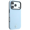 Capa MagSafe BMW Kevlar Metal Logo para Apple iPhone 18 Pro / 17 Pro, azul