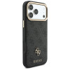 Capa Guess 4G com carteira e cordão, MagSafe, para Apple iPhone 18 Pro / 17 Pro, castanha