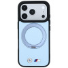 Capa BMW Kevlar Ring Stand 360 MagSafe para Apple iPhone 18 Pro / 17 Pro, azul