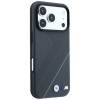 Capa MagSafe BMW M Tire Track with Silver Line para Apple iPhone 18 Pro Max / 17 Pro Max, antracite