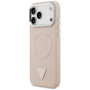 Capa MagSafe Triangle Logo Guess para Apple iPhone 18 Pro Max / 17 Pro Max, rosa