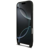 Capa Karl Lagerfeld Saffiano Karl&Choupette Metal Pin CBDY Strap para Apple iPhone 18 Pro Max / 17 Pro Max, preta
