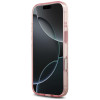 Capa MagSafe Guess IML Flower & Tonal Circle para Apple iPhone 18 Pro Max / 17 Pro Max, rosa