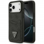 Capa triangular Guess 4G Double Card para Apple iPhone 18 Pro Max / 17 Pro Max, preta