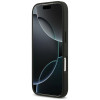 Capa triangular Guess 4G Double Card para Apple iPhone 18 Pro / 17 Pro, preta