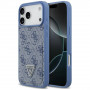 Capa triangular Guess 4G Double Card para Apple iPhone 18 Pro Max / 17 Pro Max, azul