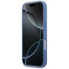 Capa triangular Guess 4G Double Card para Apple iPhone 18 Pro / 17 Pro, azul