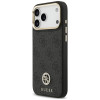 Capa MagSafe Guess 4G Strass Logo para Apple iPhone 18 Pro Max / 17 Pro Max, preta