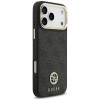 Capa MagSafe Guess 4G Strass Logo para Apple iPhone 18 Pro Max / 17 Pro Max, preta