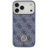 Capa MagSafe Guess 4G Strass Logo para Apple iPhone 18 Pro Max / 17 Pro Max, azul