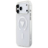 Capa MagSafe Guess IML Gradient Triangle Logo para Apple iPhone 18 Pro Max / 17 Pro Max, Transparente