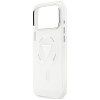 Capa MagSafe Guess IML Gradient Triangle Logo para Apple iPhone 18 Pro Max / 17 Pro Max, Transparente