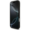 Capa Karl Lagerfeld Silicone Choupette Metal Pin para Apple iPhone 18 Pro Max / 17 Pro Max, preta