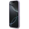 Capa Karl Lagerfeld Silicone Karl&Choupette Ring MagSafe para Apple iPhone 18 Pro / 17 Pro, roxa