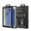 BMW BMHCPXMSILNA Capa rígida Silicone M Collection para Apple iPhone X / XS, azul-marinho