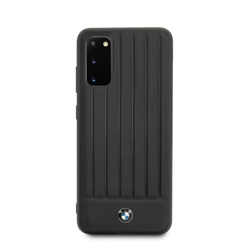 Capa rígida Signature BMW BMHCS62POCBK para Samsung Galaxy S20, preta