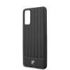 Capa rígida Signature BMW BMHCS62POCBK para Samsung Galaxy S20, preta