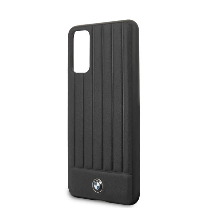 Capa rígida Signature BMW BMHCS62POCBK para Samsung Galaxy S20, preta