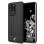 Capa rígida Signature BMW BMHCS69POCBK para Samsung Galaxy S20 Ultra, preta