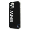 Capa rígida BMW BMHCP12MPCUBBK Signature com logótipo impresso para Apple iPhone 12 / 12 Pro, preta