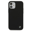 BMW BMHCP12SSILBK Capa rígida Silicone Signature para Apple iPhone 12 mini, preto