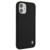 BMW BMHCP12SSILBK Capa rígida Silicone Signature para Apple iPhone 12 mini, preto