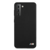 BMW BMHCS21MMSILBK Capa Silicone M Collection para Samsung Galaxy S21+, preta
