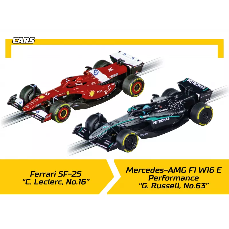 Conjunto de arranque Carrera GO!!! Formula Track Attack (20062617)