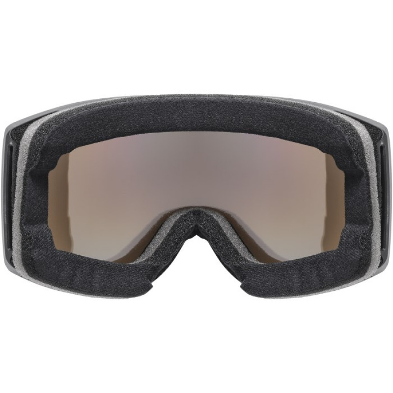 Óculos de esqui UVEX Scenic P, preto/prateado
