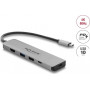 Estação de acoplamento Delock USB Type-C™ 4K - HDMI / USB Hub / PD 3.1 140 W
