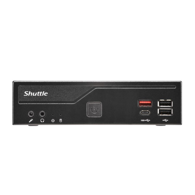 Mini PC barebone Shuttle DH810 XPC Slim, LGA1851, 8 GB de RAM DDR5