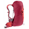 Mochila de caminhada Deuter AC Lite 30 para mulher, vermelha