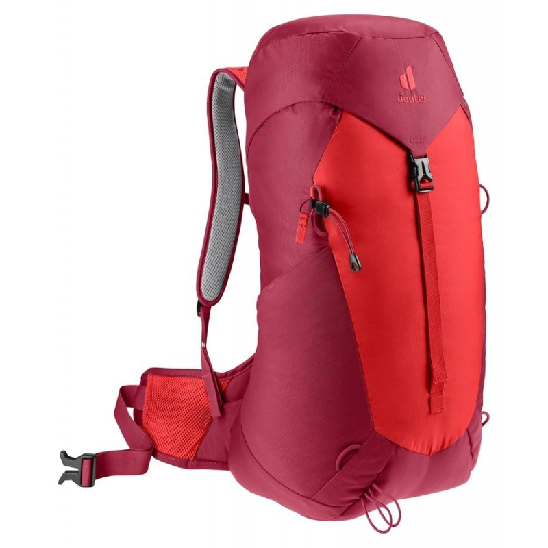 Mochila de caminhada Deuter AC Lite 30 para mulher, vermelha