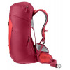 Mochila de caminhada Deuter AC Lite 30 para mulher, vermelha