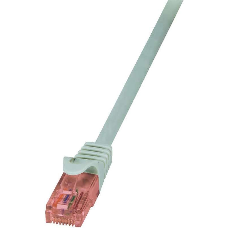 LogiLink CQ2082U PrimeLine cabo de ligação Cat.6 U/UTP, RJ-45, 7,5 m, sem halogéneos, cinzento